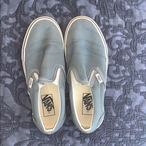 Greyson Blue Slip on Vans